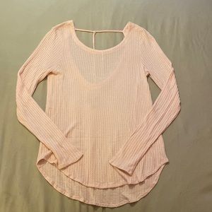 Chaser Pink Long Sleeve Shirt Size S